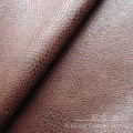 Tissu en cuir de polyester de suède de bronzage pour des couvertures antidérapantes